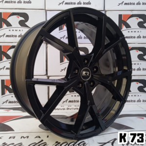 JOGO DE RODA KR K73 ARO 18 TALA 7 5X100