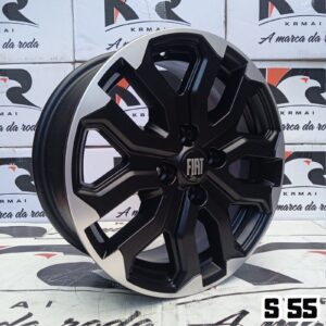 JOGO DE RODA KR FIAT ARO 15 FURAÇÃO 4 POR 98